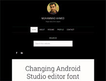 Tablet Screenshot of mahmed.net